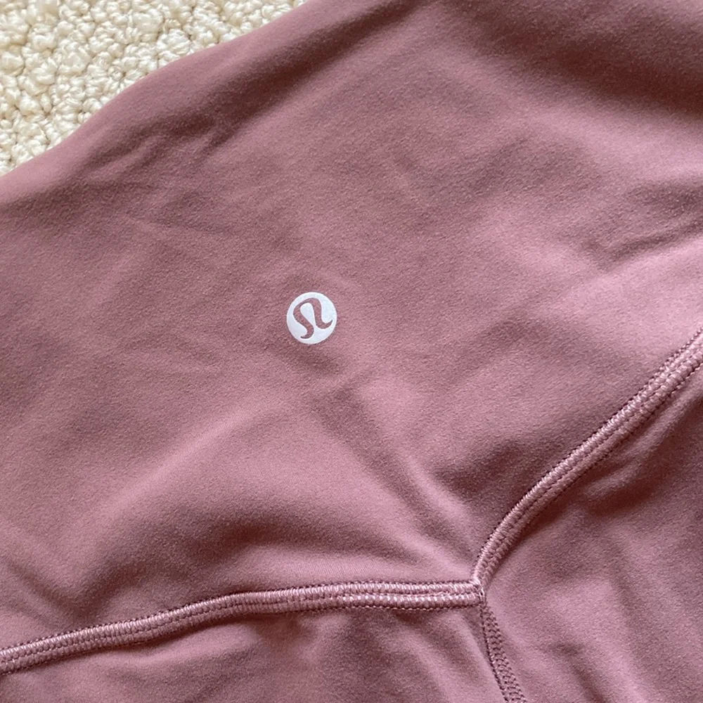 LULULEMON Align High Rise Wide Leg Pant 31” Dark Oxide Size 2 Nulu Soft VEUC - Picture 16 of 16